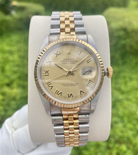 rolex oyster datejust 16233|rolex datejust 16233 day night.